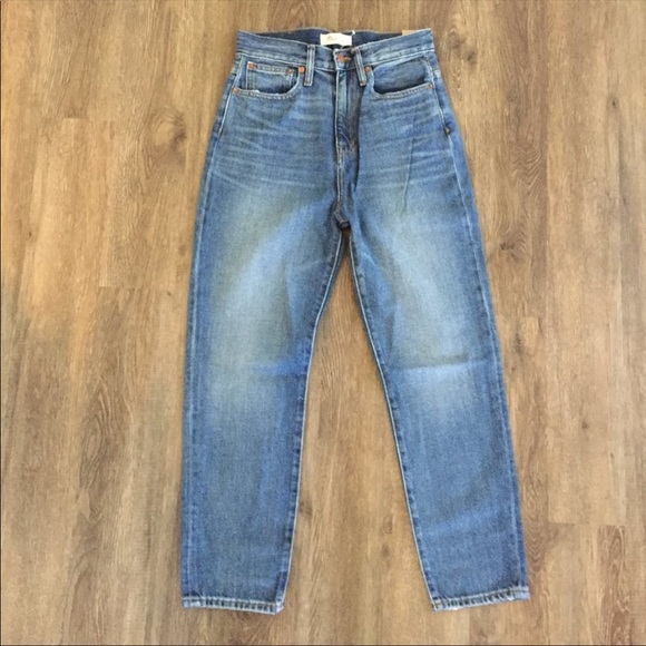 Madewell The Momjean in Downey Wash Size 25 - Picture 8 of 16